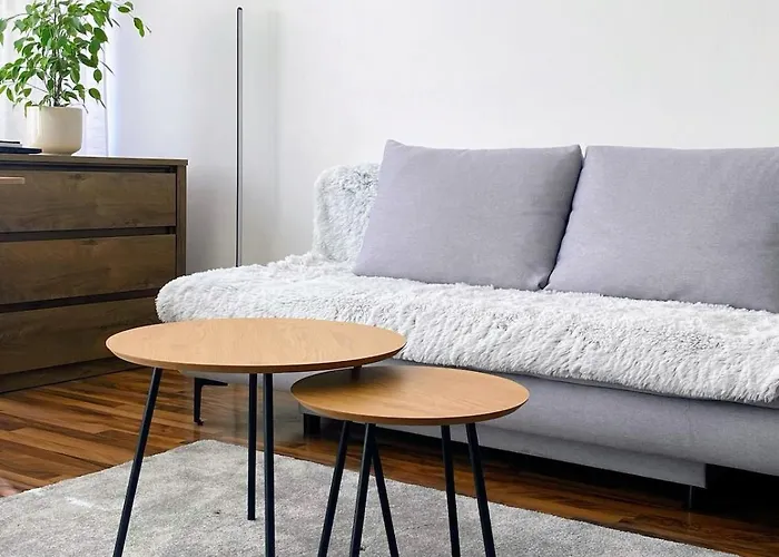 Large Cozy Studio With Balcony And Kitchen At Pasing